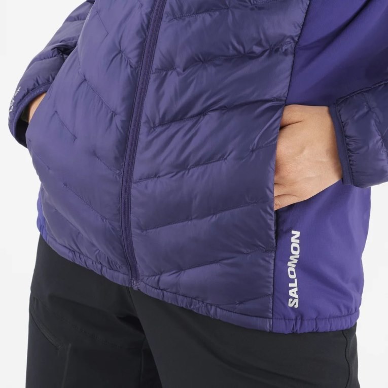 Purple Salomon Outline Primaloft Women's Insulated Jackets | IE GJ5148